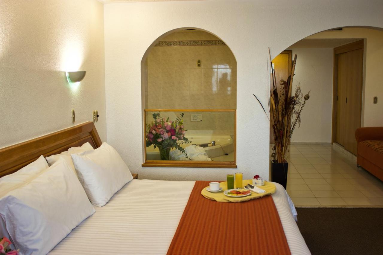 San Juan Park Hotel San Juan del Río Exterior foto A room at the hotel